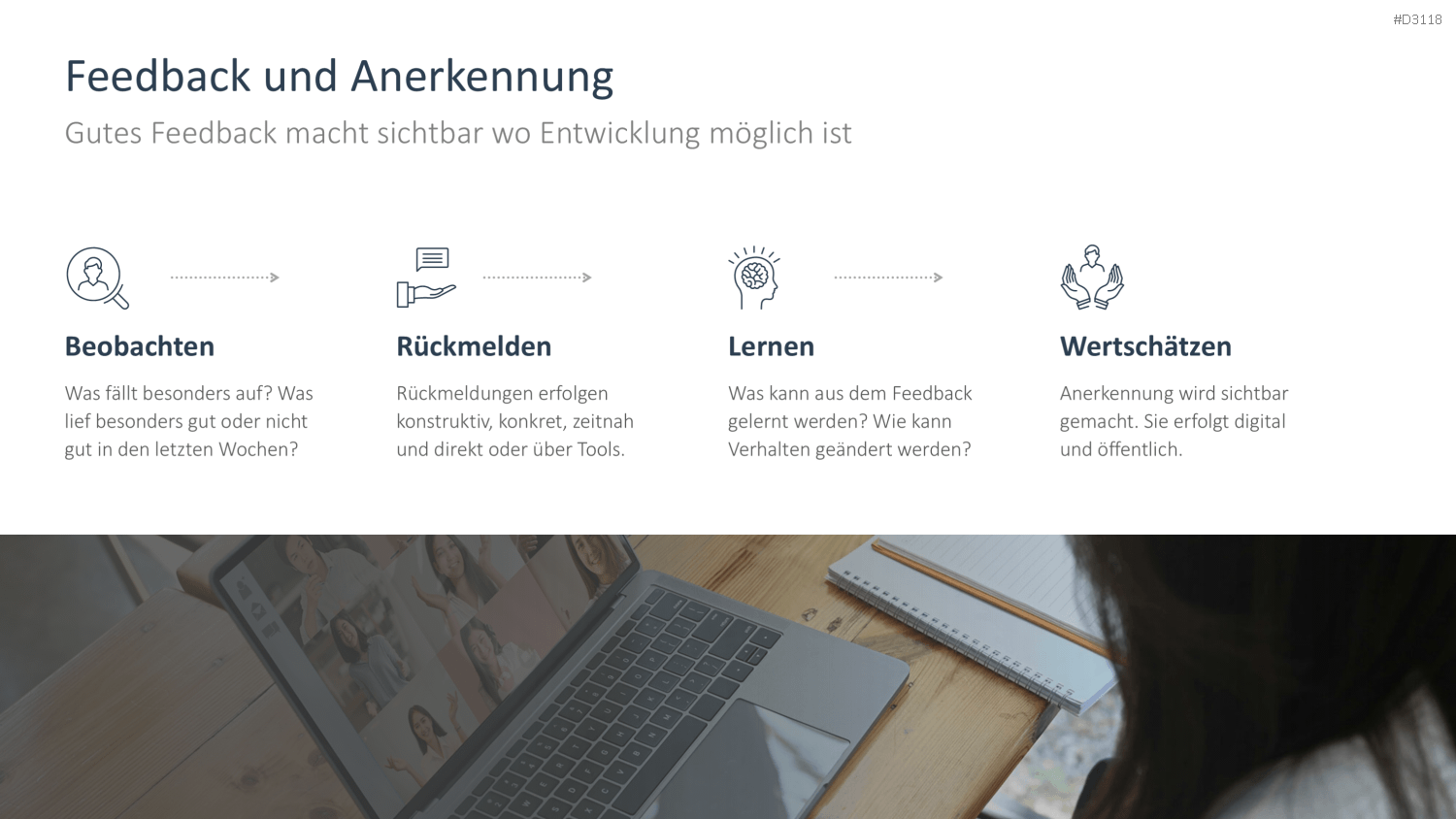 Remote Work / Home Office PowerPoint-Vorlage