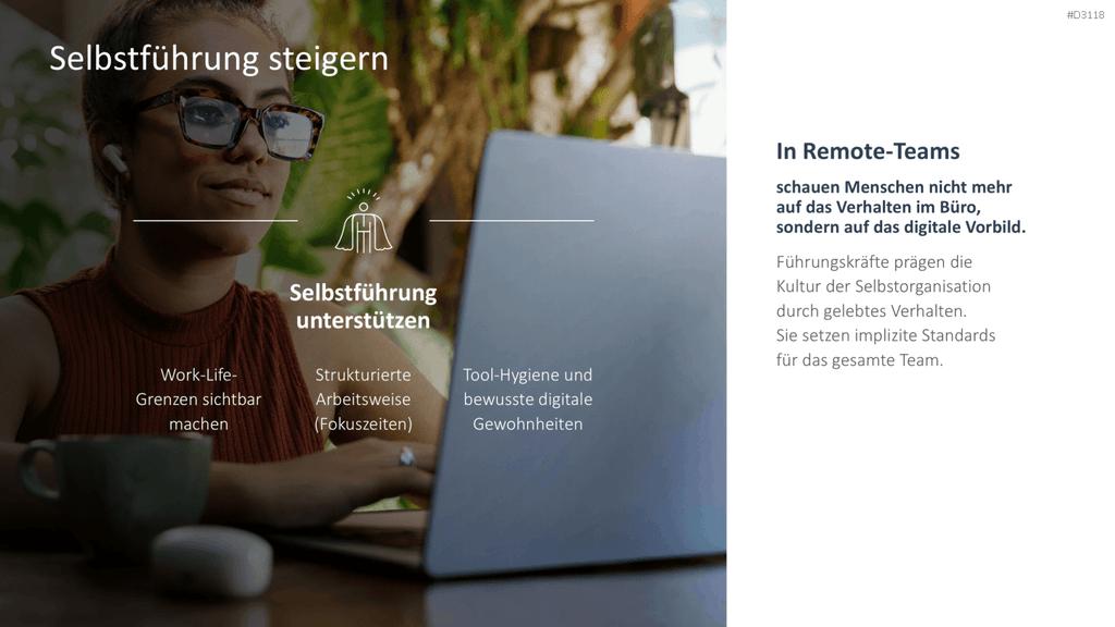Remote Work / Home Office PowerPoint-Vorlage