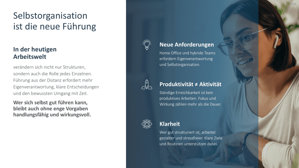 Remote Work / Home Office PowerPoint-Vorlage