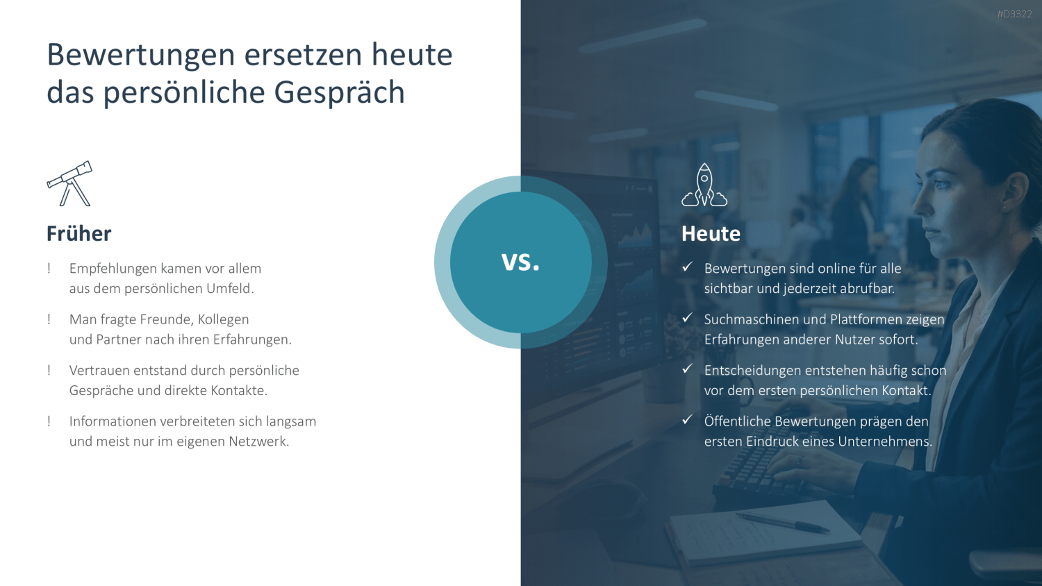 Reputationsmanagement PowerPoint-Vorlage