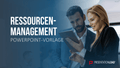 Ressourcenmanagement PowerPoint-Vorlage