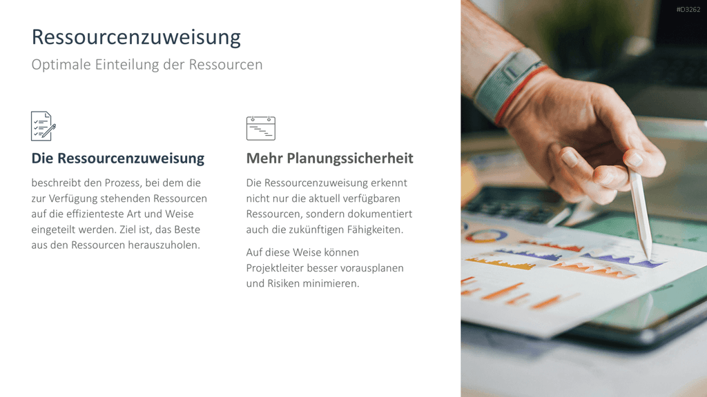 Ressourcenmanagement PowerPoint-Vorlage