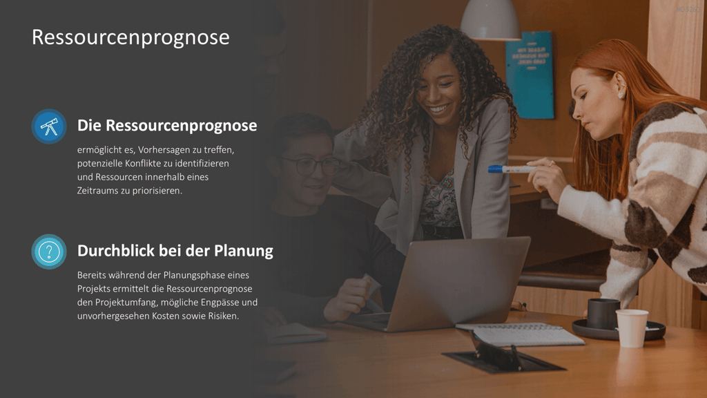 Ressourcenmanagement PowerPoint-Vorlage