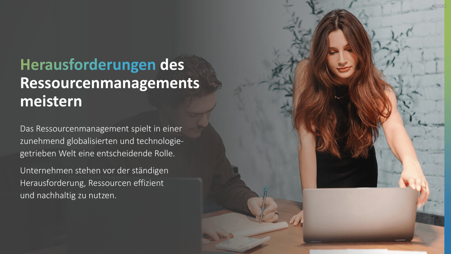 Ressourcenmanagement PowerPoint-Vorlage