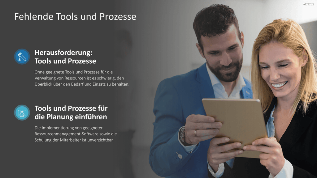 Ressourcenmanagement PowerPoint-Vorlage