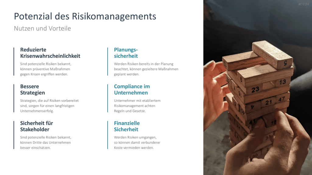 Risikomanagement PowerPoint-Vorlage