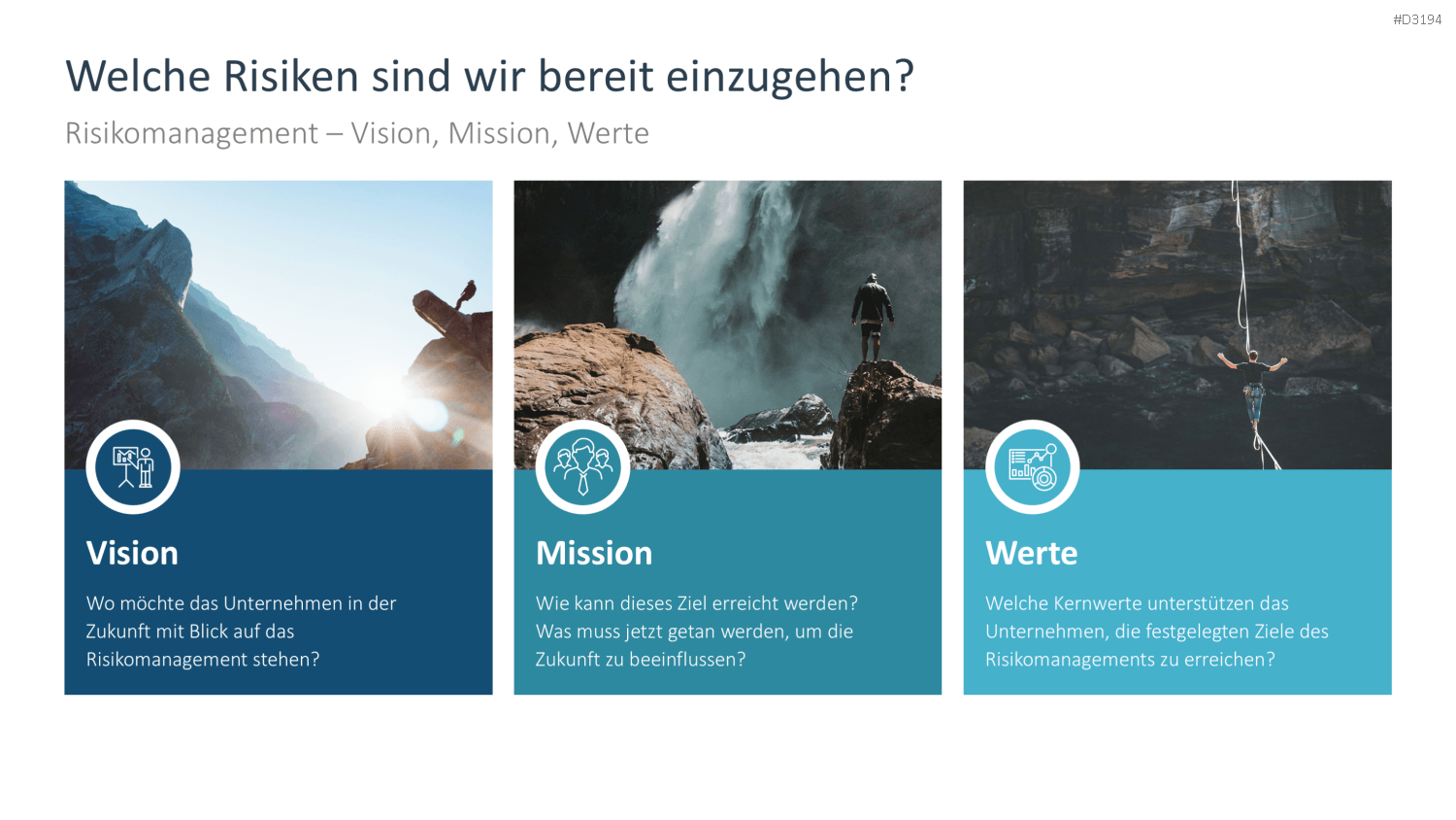 Risikomanagement PowerPoint-Vorlage