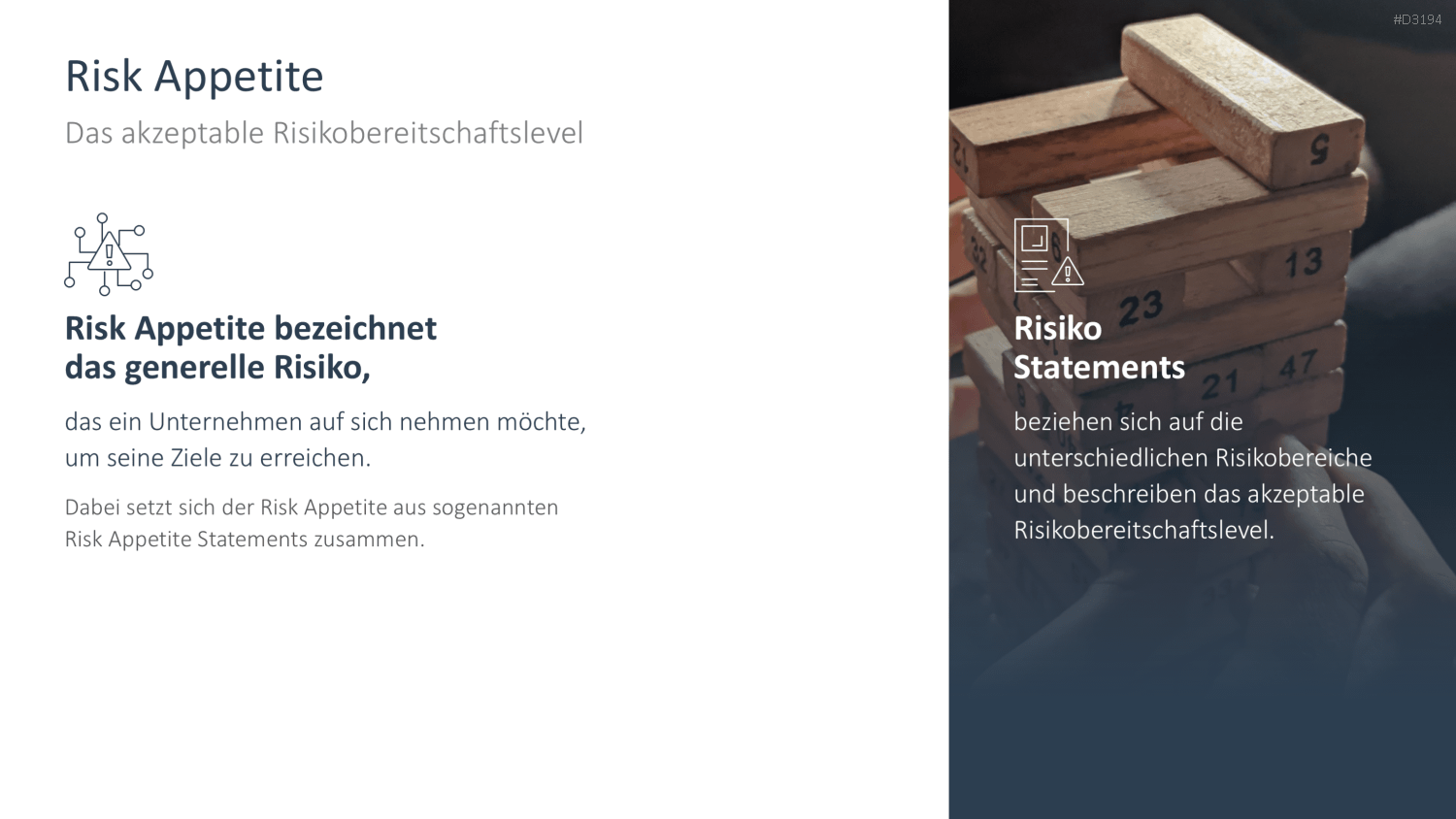 Risikomanagement PowerPoint-Vorlage