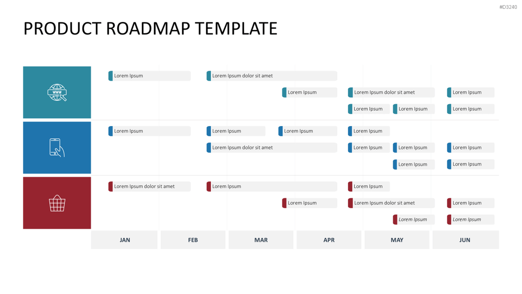 Roadmap-Toolbox PowerPoint-Vorlage