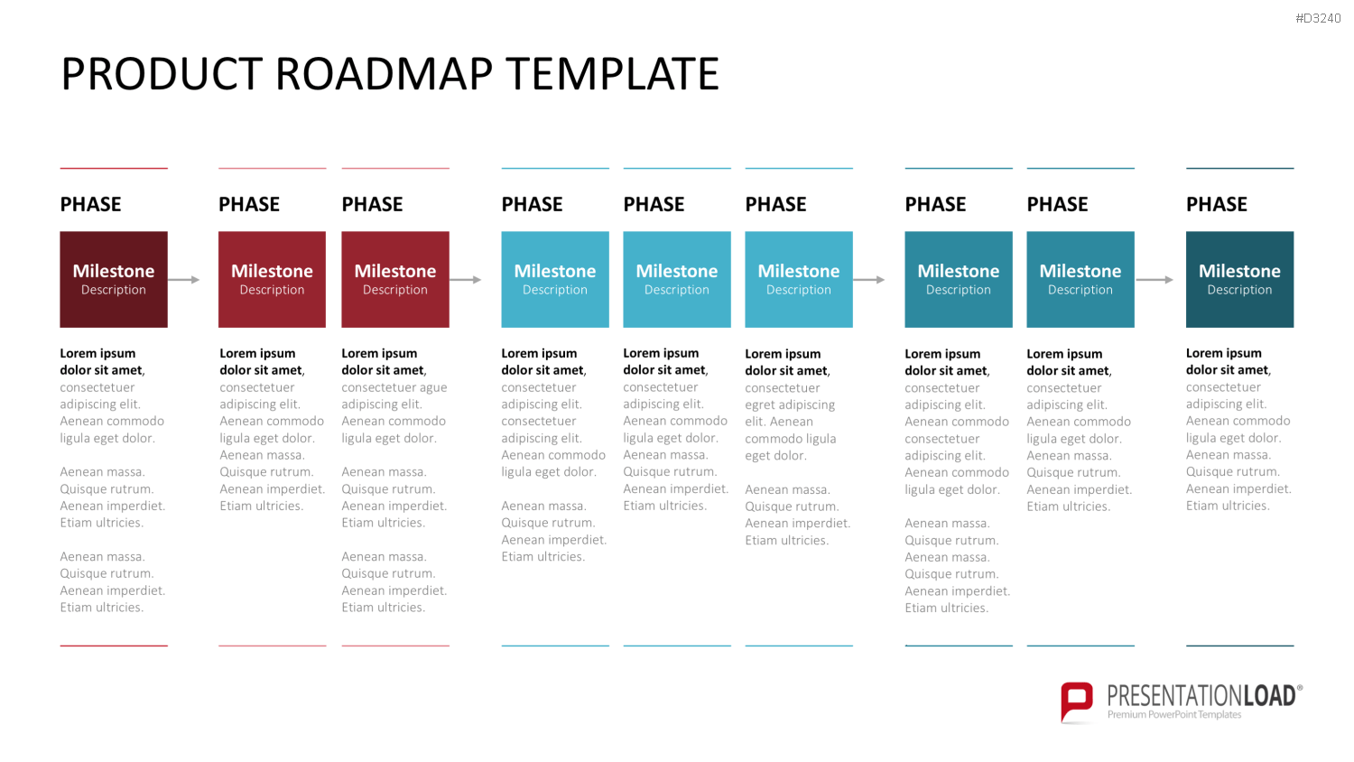 Roadmap-Toolbox PowerPoint-Vorlage