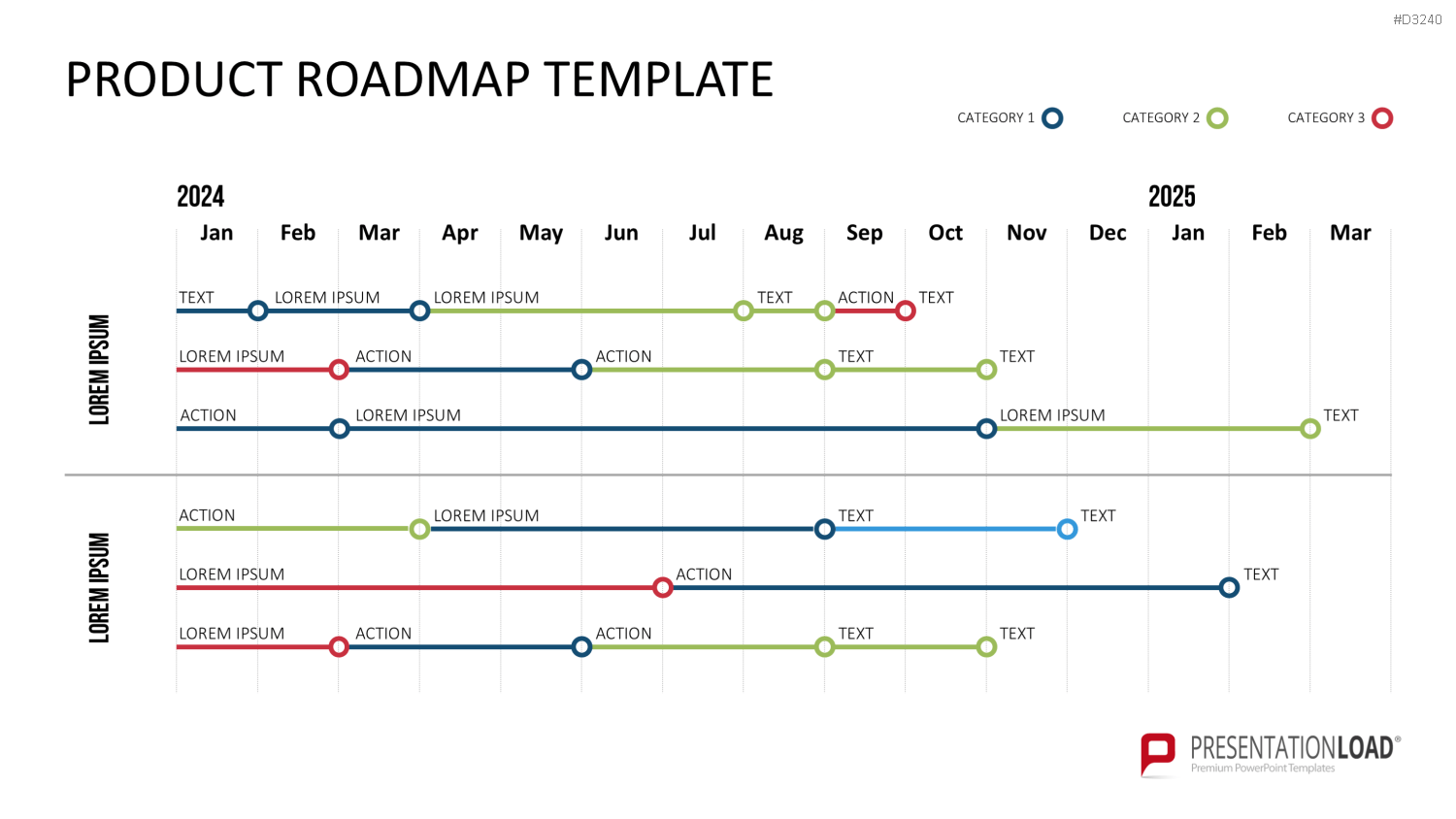 Roadmap-Toolbox PowerPoint-Vorlage