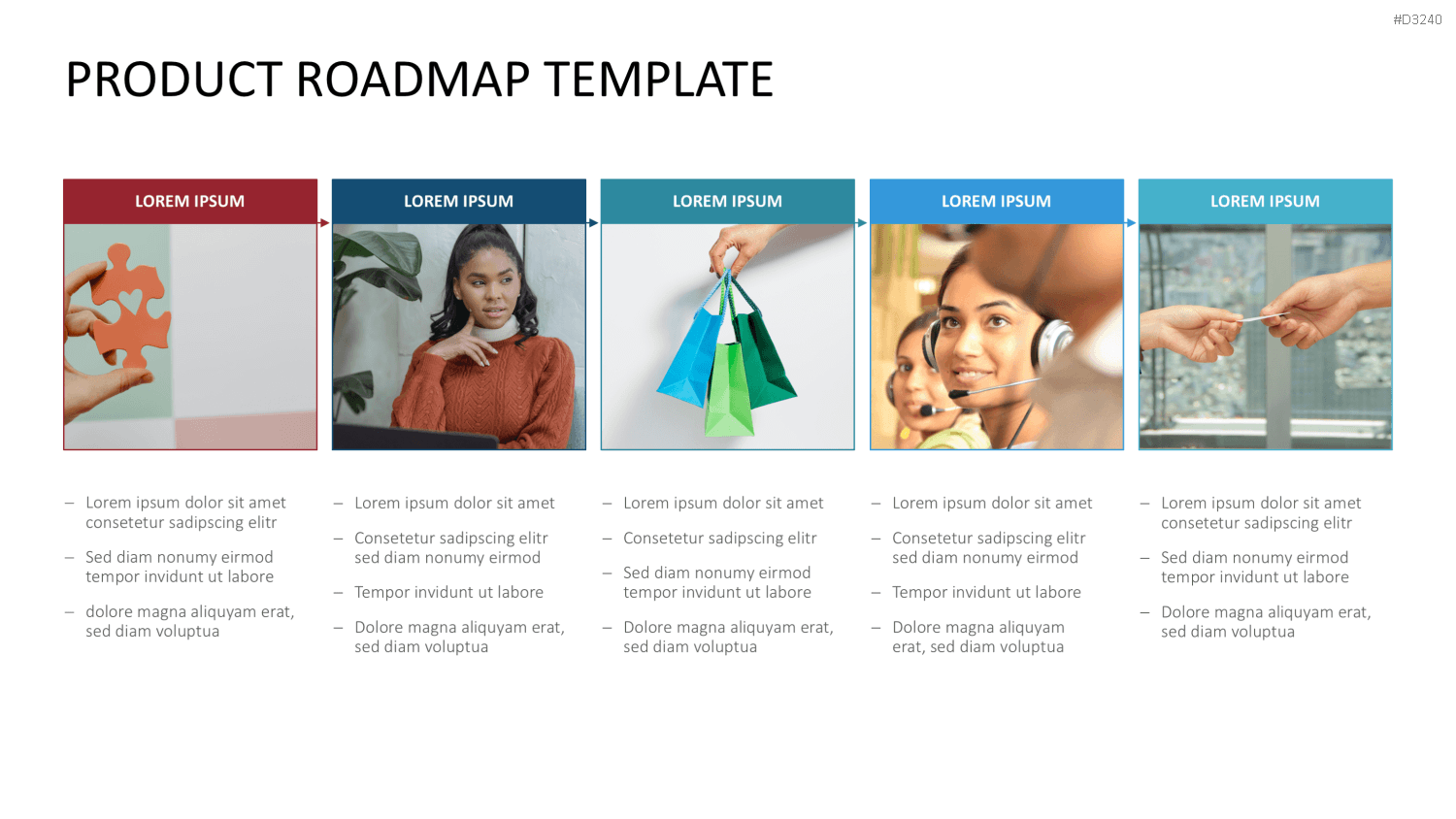 Roadmap-Toolbox PowerPoint-Vorlage