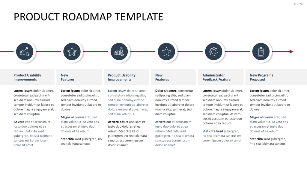 Roadmap-Toolbox PowerPoint-Vorlage