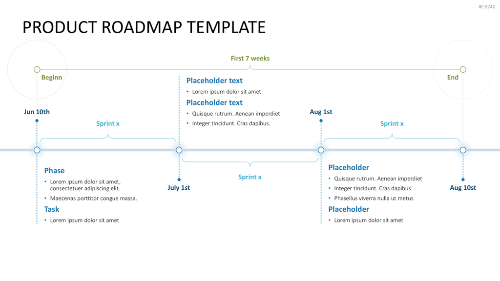 Roadmap-Toolbox PowerPoint-Vorlage