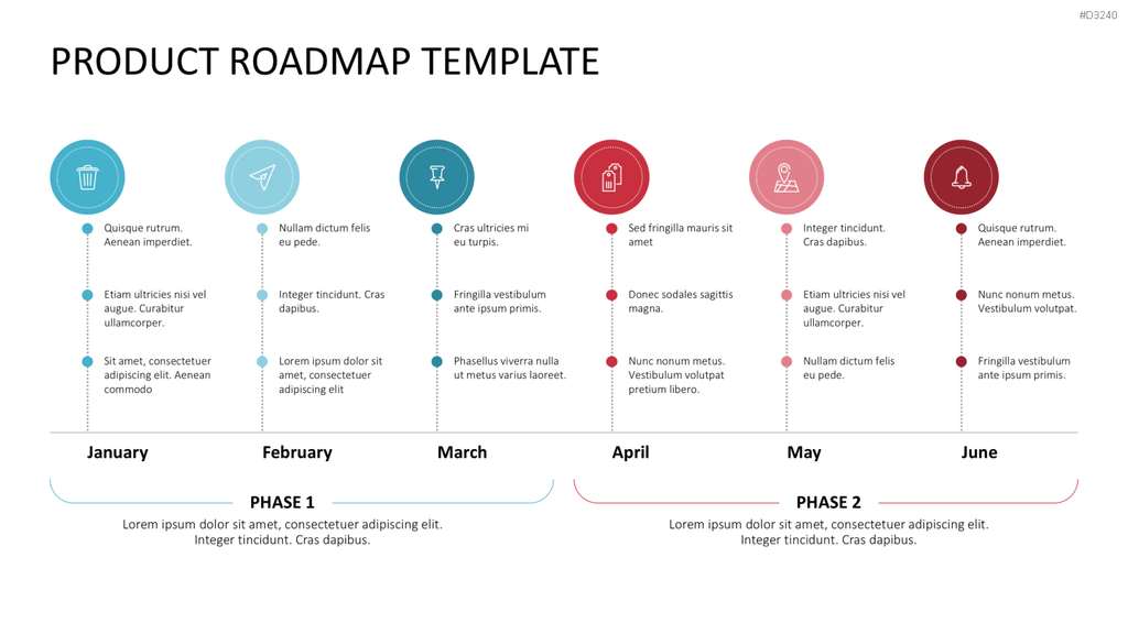 Roadmap-Toolbox PowerPoint-Vorlage