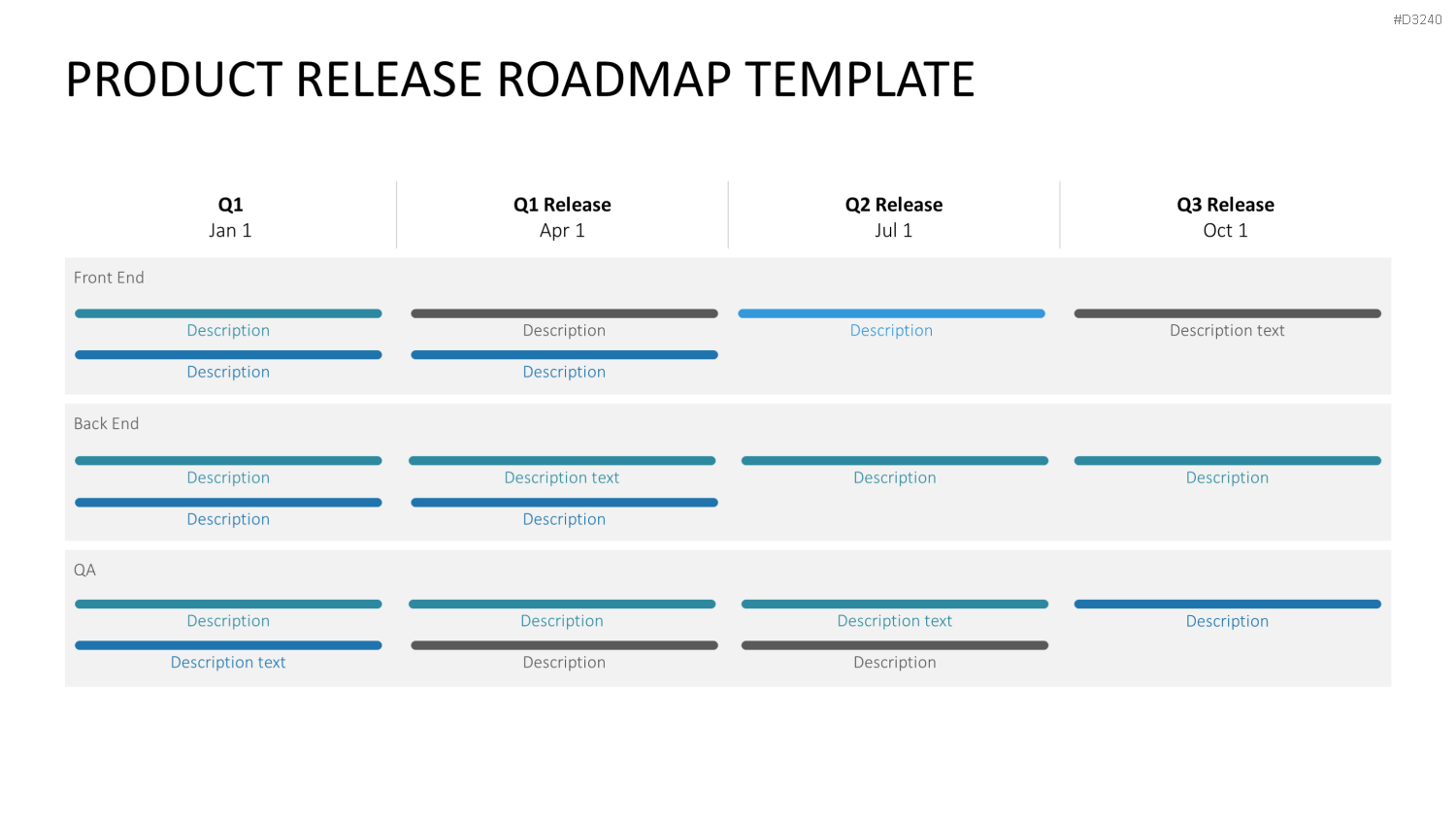 Roadmap-Toolbox PowerPoint-Vorlage