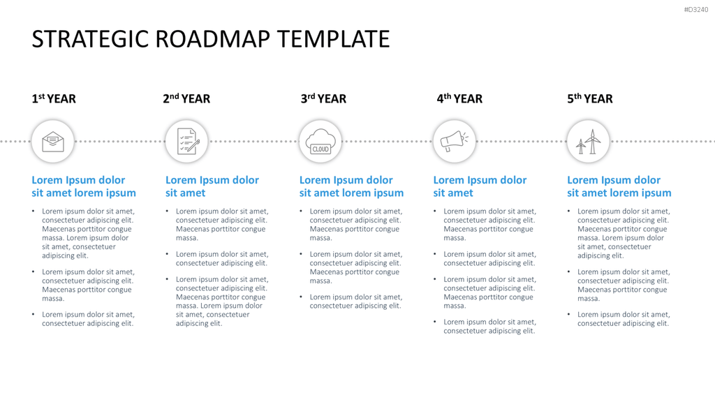 Roadmap-Toolbox PowerPoint-Vorlage