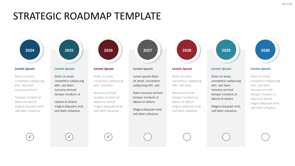 Roadmap-Toolbox PowerPoint-Vorlage