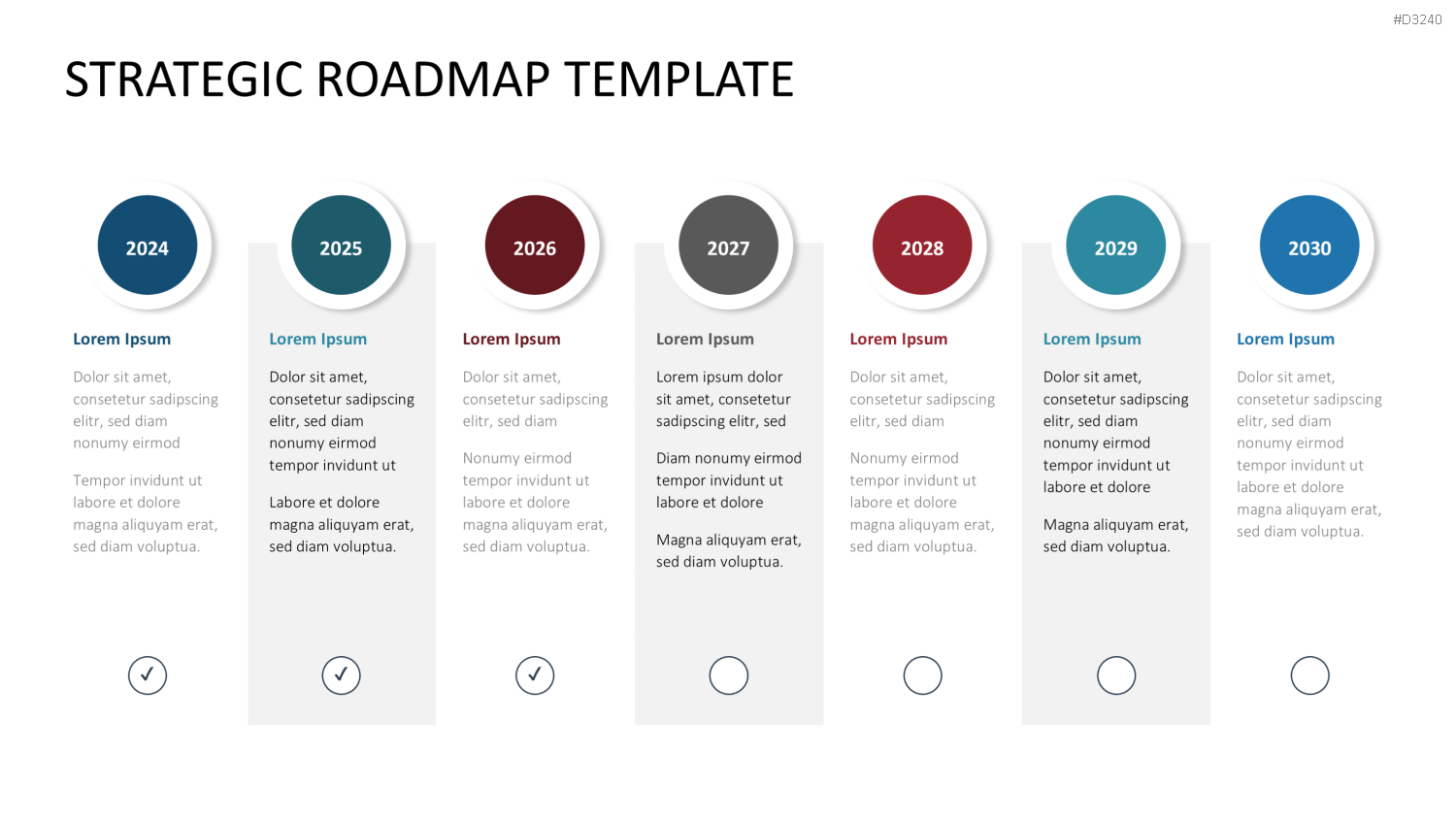 Roadmap-Toolbox PowerPoint-Vorlage