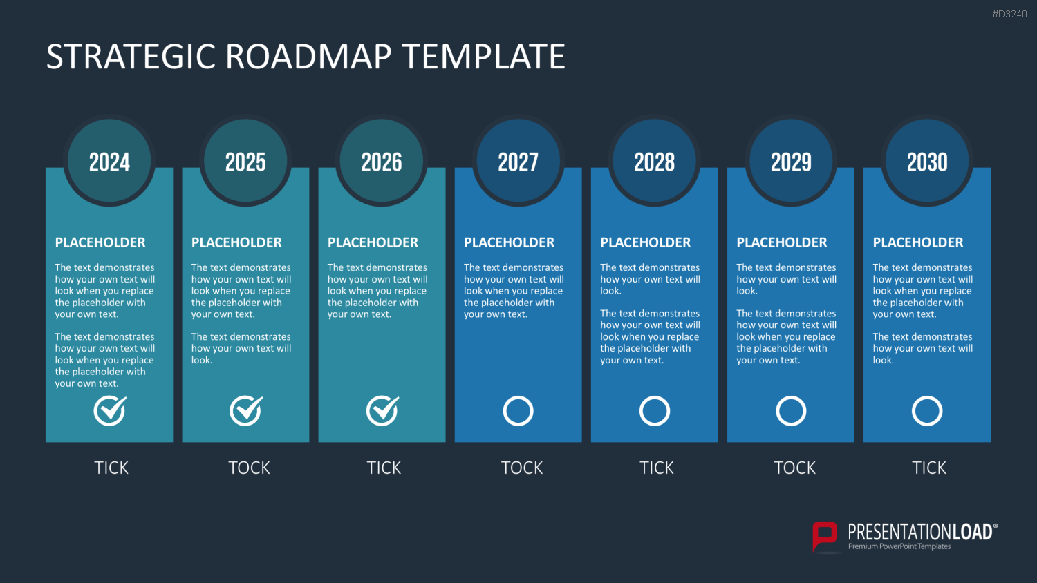 Roadmap-Toolbox PowerPoint-Vorlage