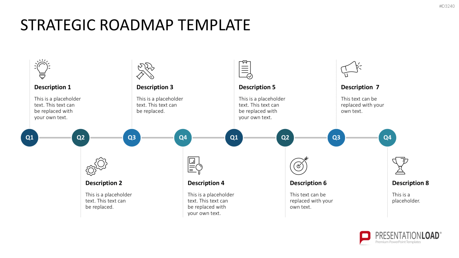 Roadmap-Toolbox PowerPoint-Vorlage