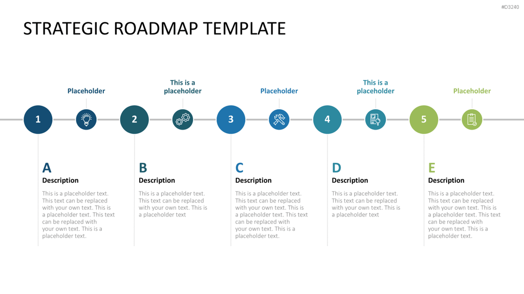 Roadmap-Toolbox PowerPoint-Vorlage