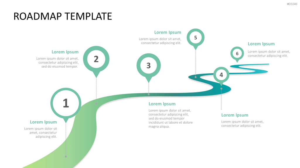 Roadmap-Toolbox PowerPoint-Vorlage
