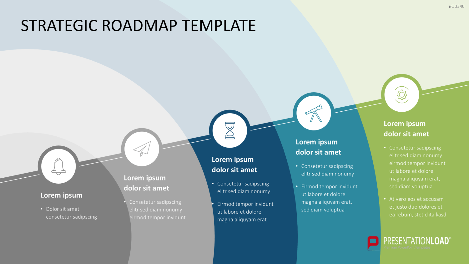 Roadmap-Toolbox PowerPoint-Vorlage