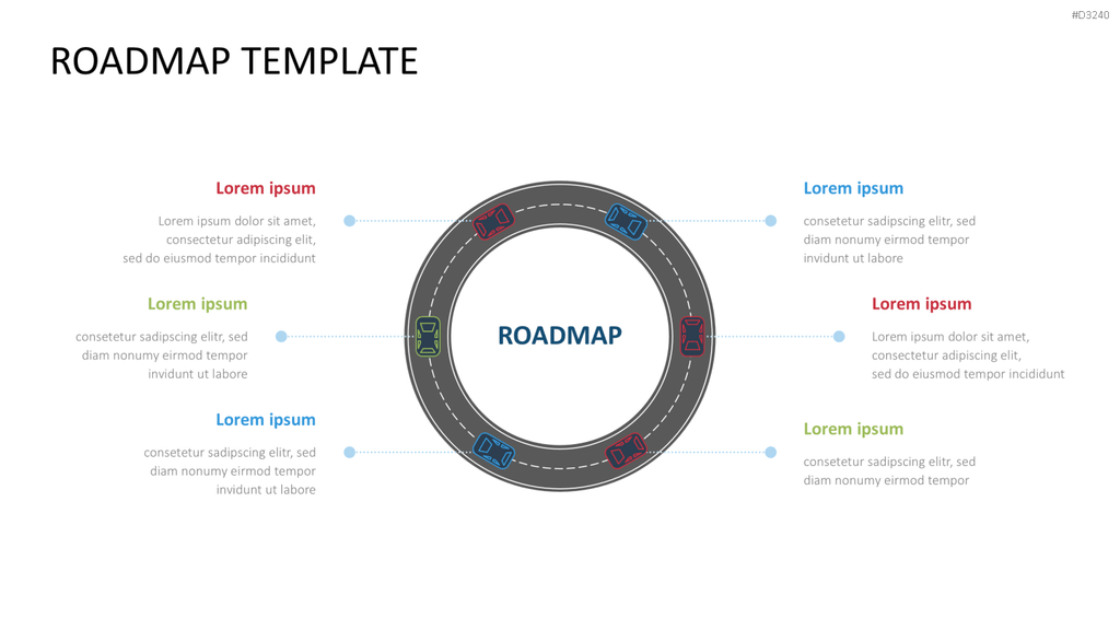 Roadmap-Toolbox PowerPoint-Vorlage