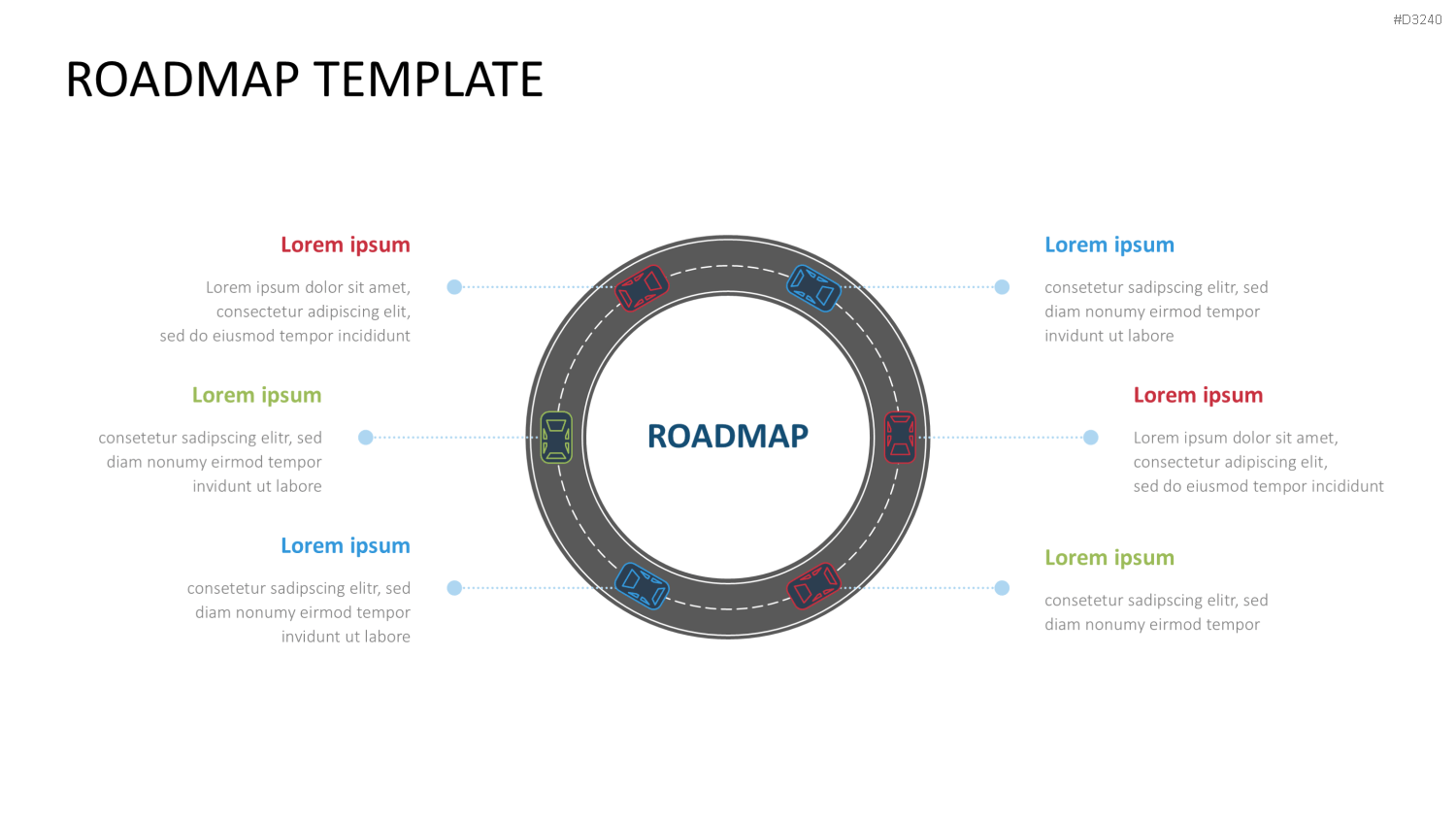 Roadmap-Toolbox PowerPoint-Vorlage