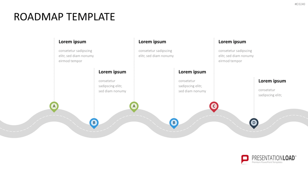 Roadmap-Toolbox PowerPoint-Vorlage