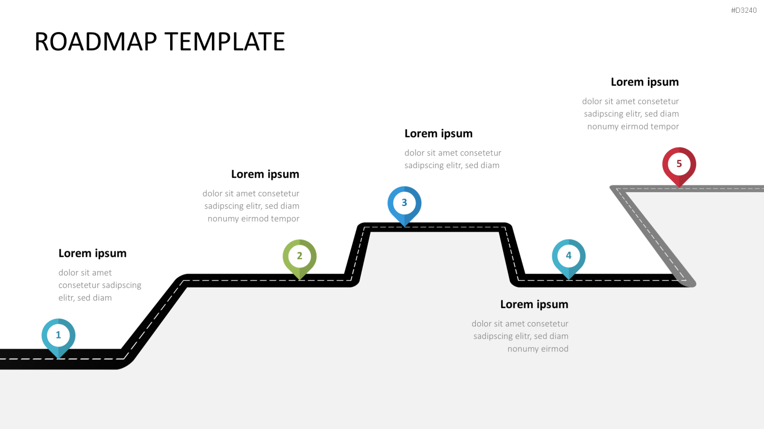 Roadmap-Toolbox PowerPoint-Vorlage