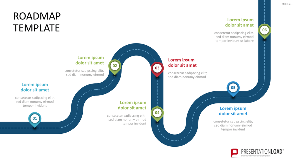 Roadmap-Toolbox PowerPoint-Vorlage