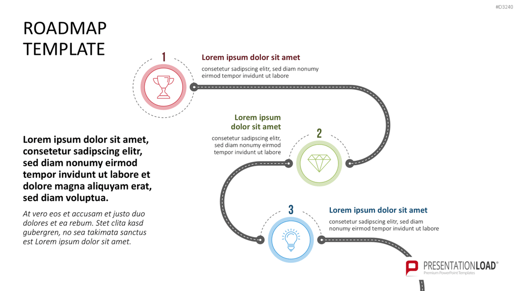 Roadmap-Toolbox PowerPoint-Vorlage