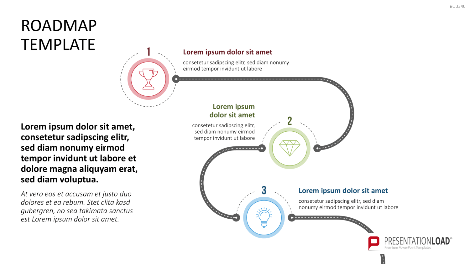 Roadmap-Toolbox PowerPoint-Vorlage