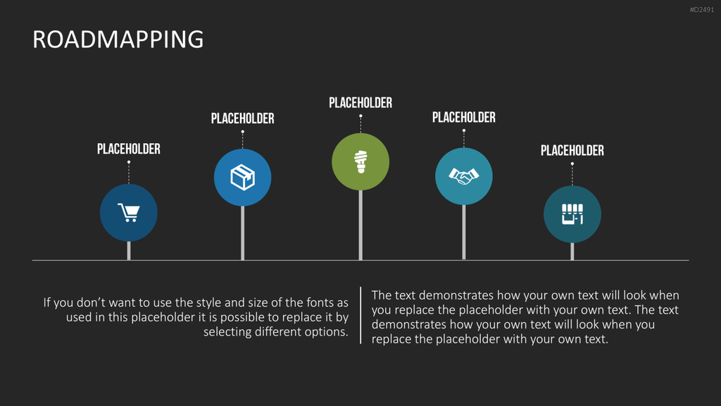 Roadmapping PowerPoint-Vorlage