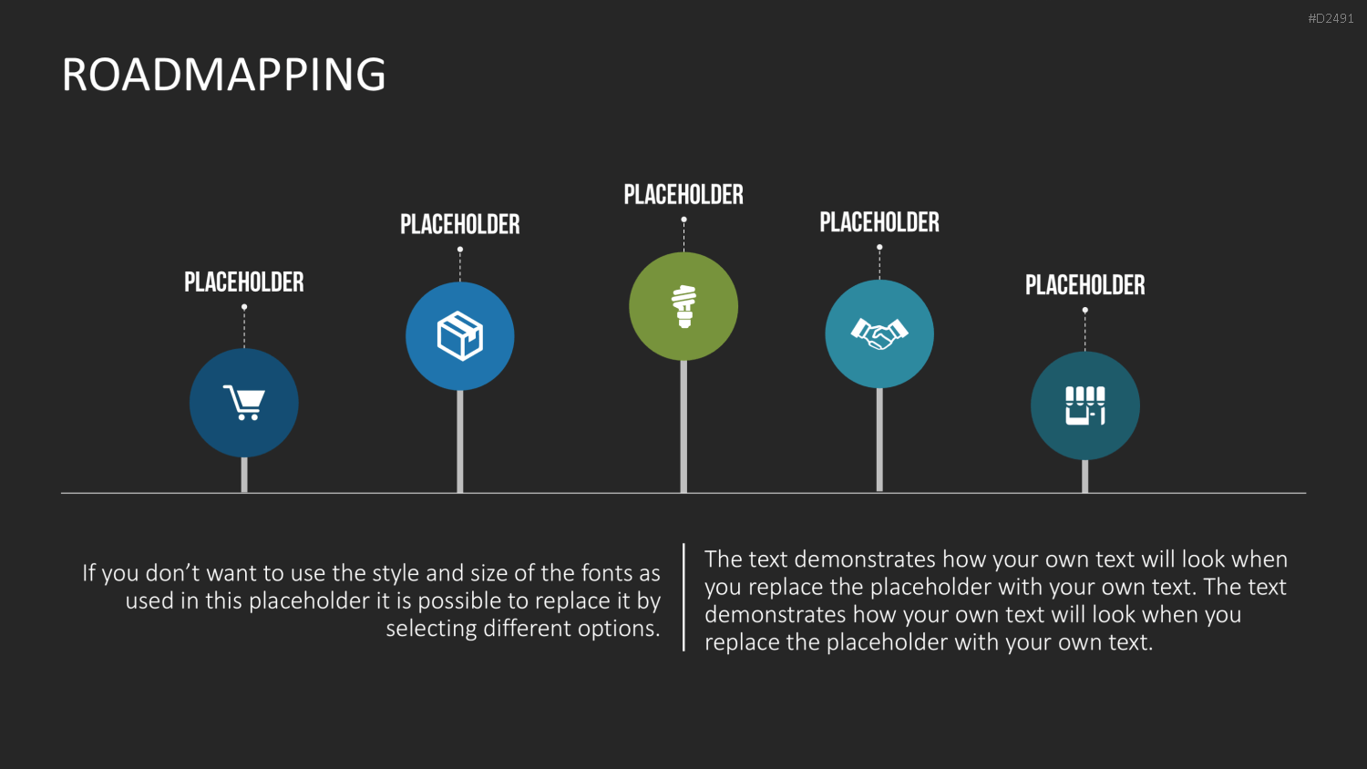 Roadmapping PowerPoint-Vorlage