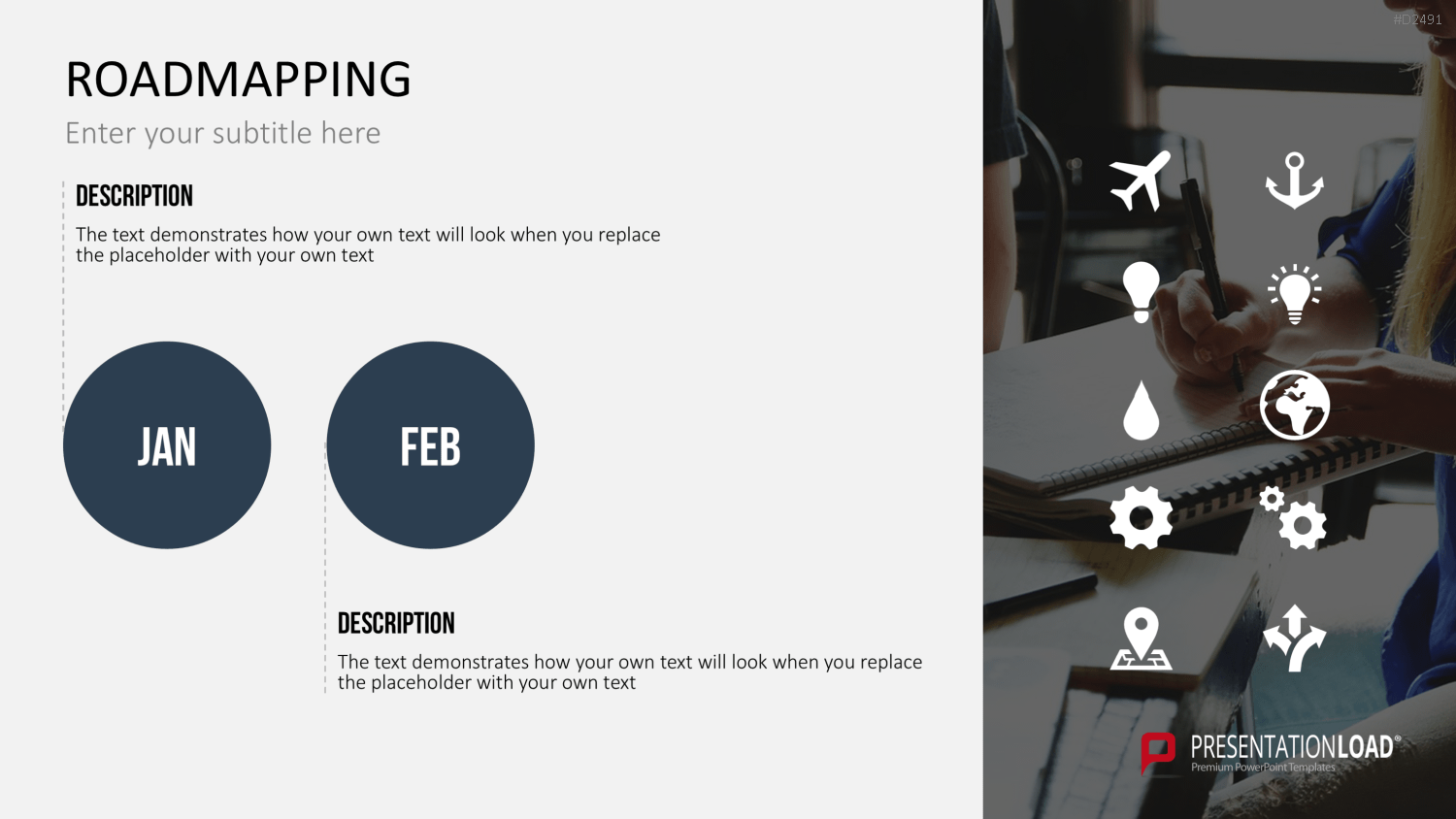 Roadmapping PowerPoint-Vorlage