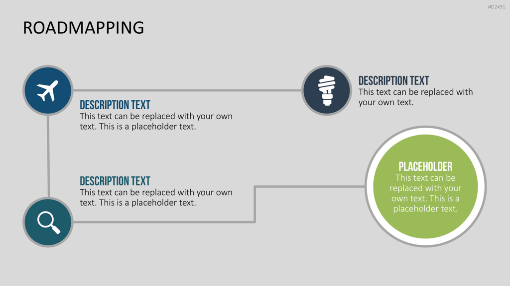 Roadmapping PowerPoint-Vorlage
