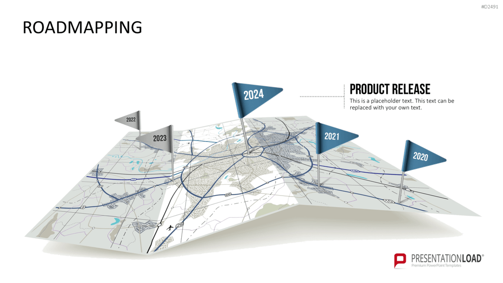 Roadmapping PowerPoint-Vorlage