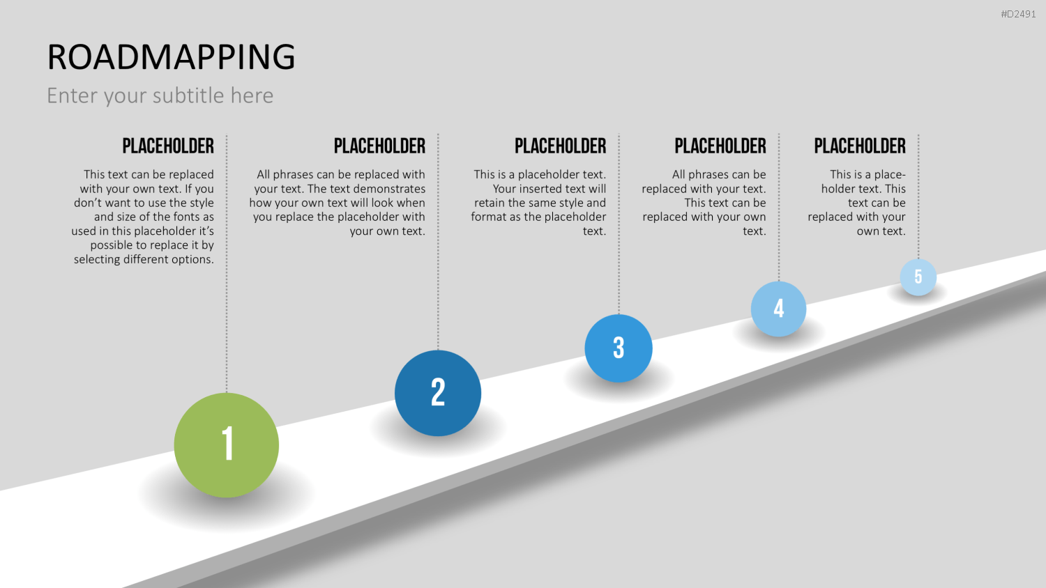 Roadmapping PowerPoint-Vorlage