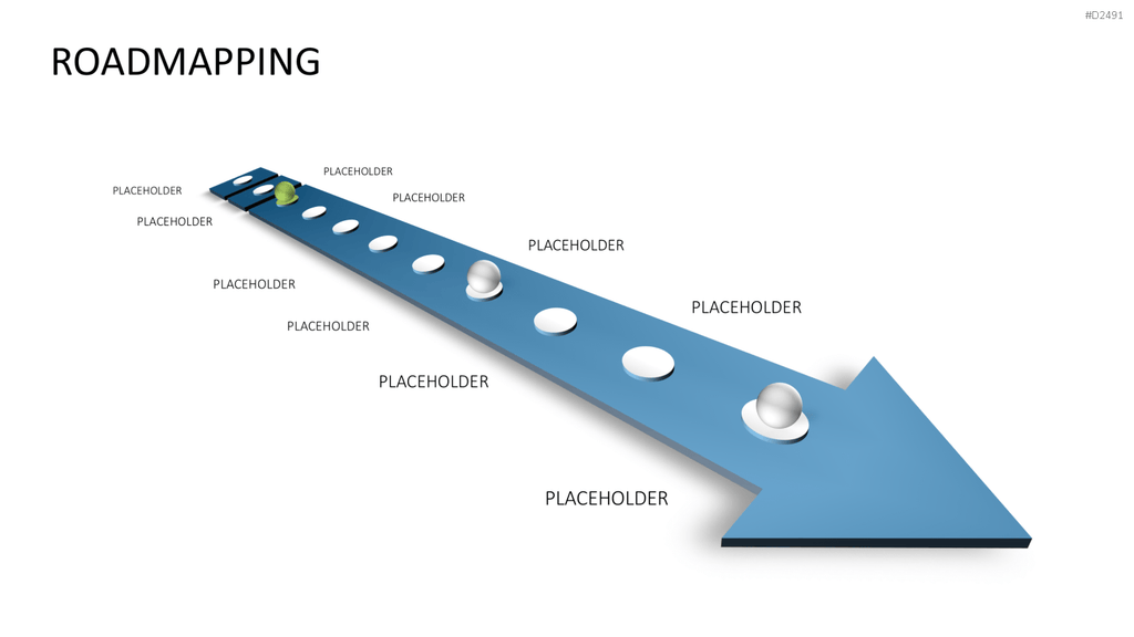 Roadmapping PowerPoint-Vorlage