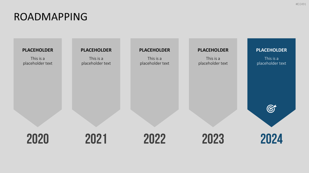 Roadmapping PowerPoint-Vorlage
