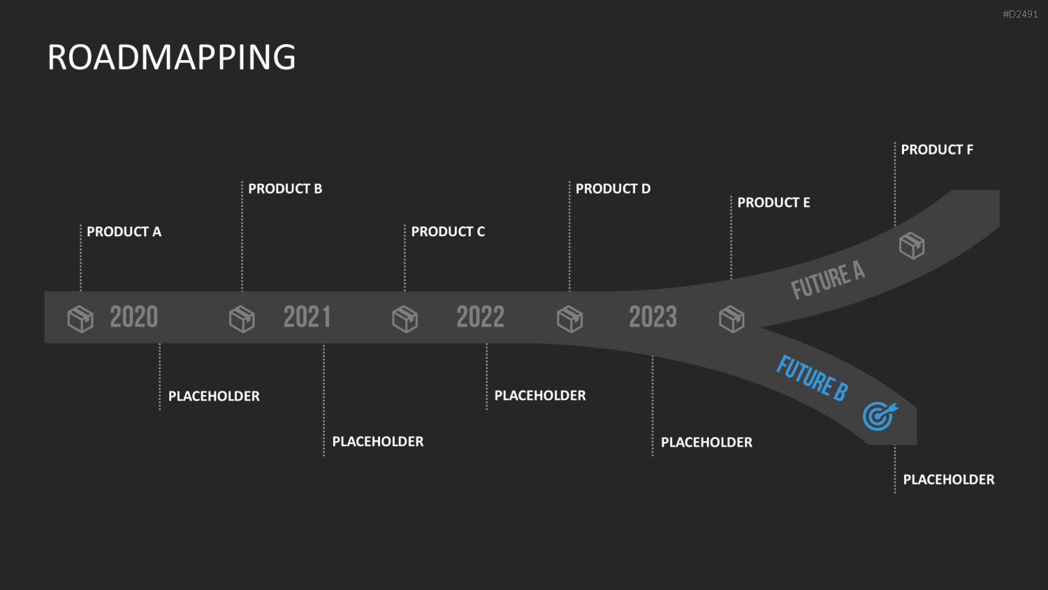 Roadmapping PowerPoint-Vorlage
