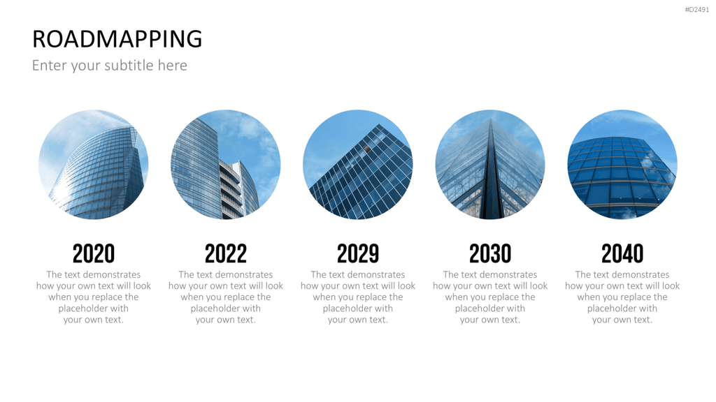 Roadmapping PowerPoint-Vorlage