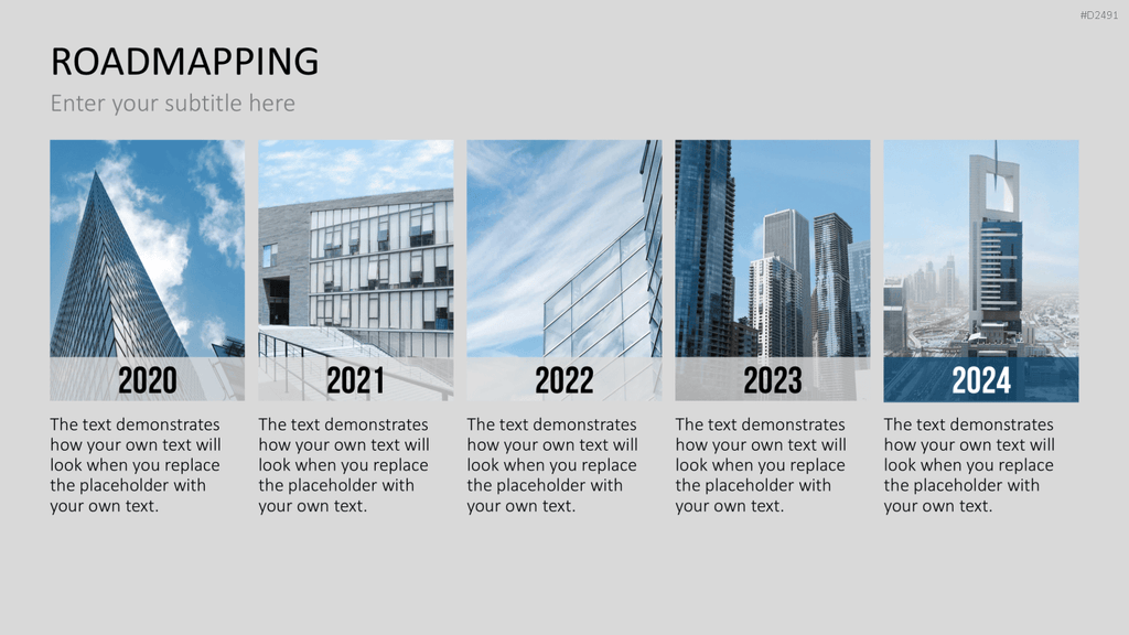 Roadmapping PowerPoint-Vorlage