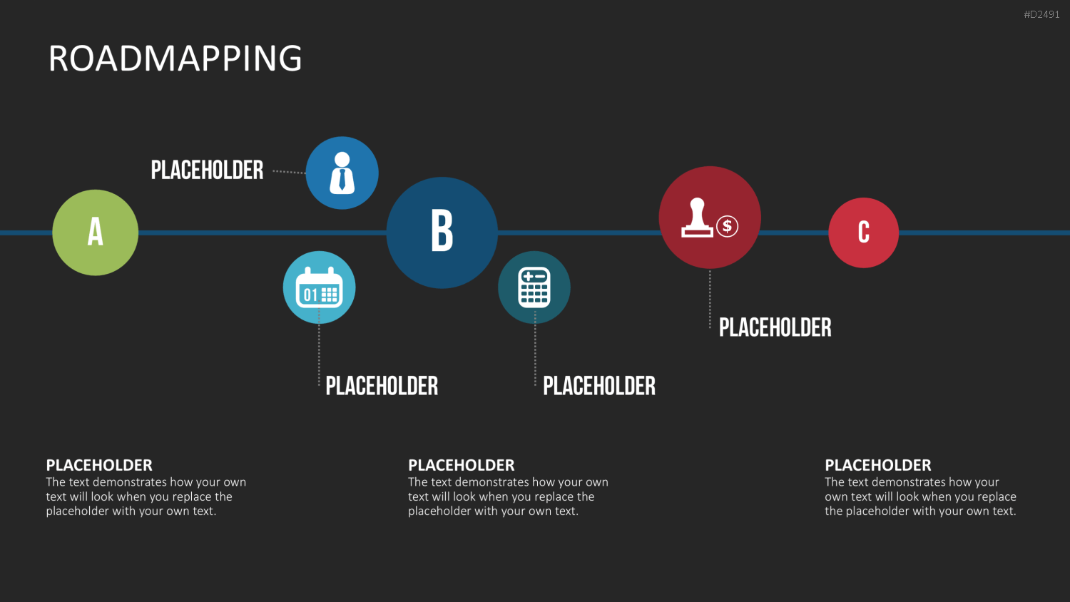 Roadmapping PowerPoint-Vorlage
