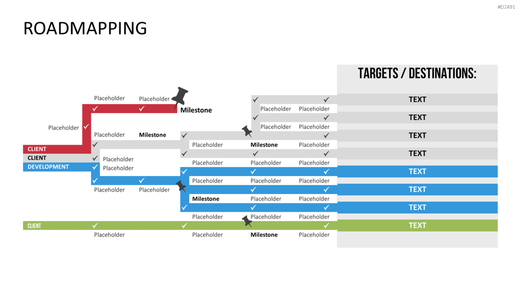 Roadmapping PowerPoint-Vorlage