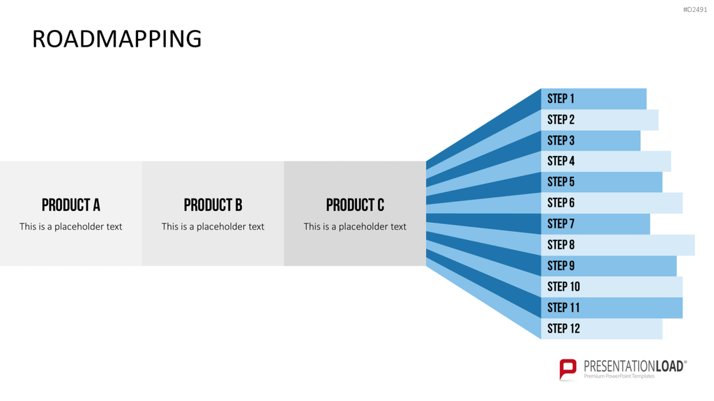 Roadmapping PowerPoint-Vorlage