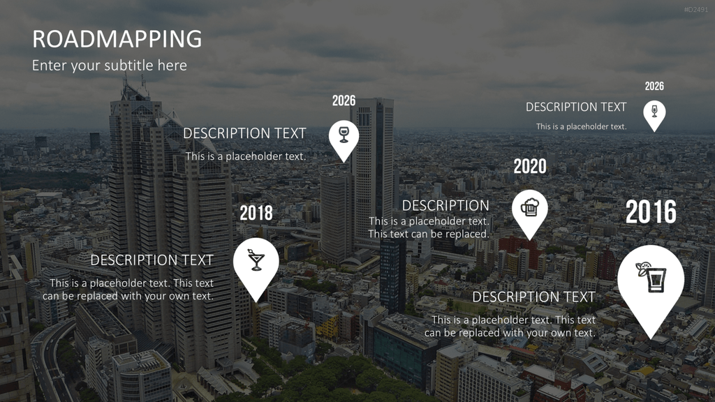 Roadmapping PowerPoint-Vorlage